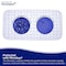 Kenney Mfg Microban Protected Bubble Bath Mat, 26.75in L x 14.5in W, Clear MB61164H - alternate 2